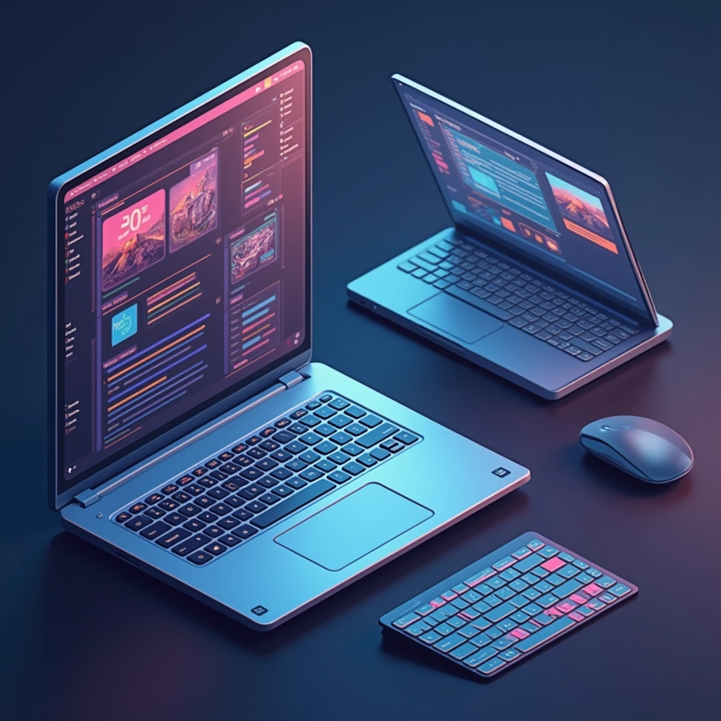 Student using AI learning platform